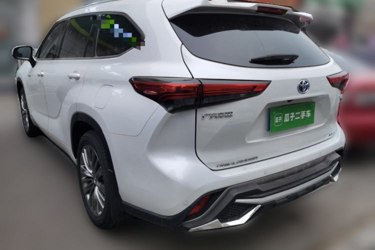 Used Toyota Highlander 2022 Dual-Engine 2.5L Four-Wheel Drive Prestige Version 7 Seats Rear Left 45 Deg