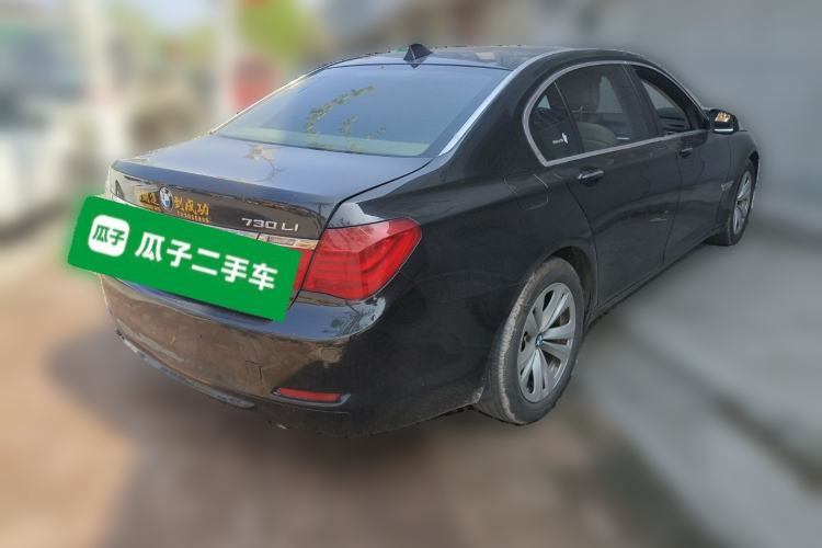 Used BMW 7 Series 2011 730Li Elegant Model Rear Right 45 Deg