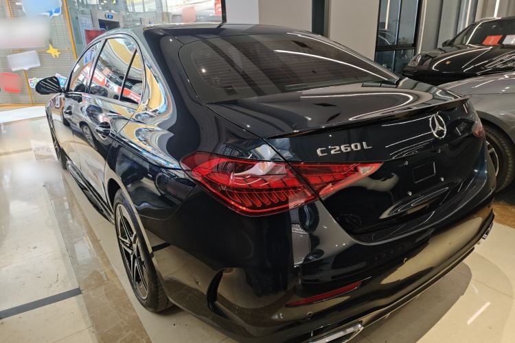 Used Mercedes-Benz C-Class 2023 C 260 L Bright Night Sports Edition Rear Left 45 Deg