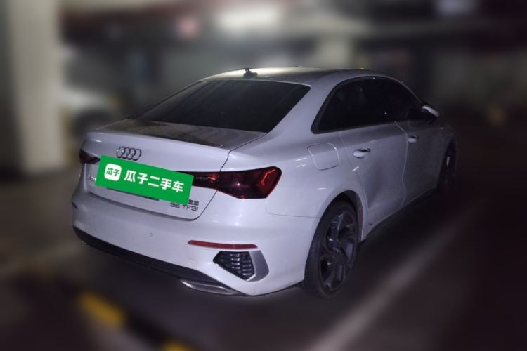 Used Audi A3 2021 A3L Limousine 35 TFSI Luxury Sport Edition Rear Right 45 Deg