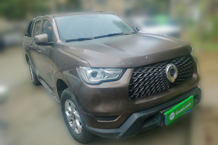 Used Great Wall Poer 2021 2.0T Commercial Version Manual Diesel Two-Wheel Drive Elite Standard Box GW4D20M