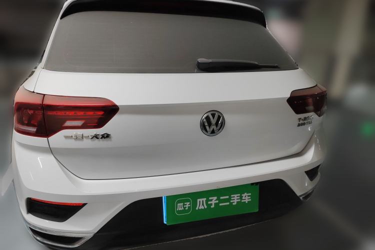 Used Volkswagen T-ROC 2018 280TSI DSG Two-Wheel-Drive Comfort Version China V Standard Rear