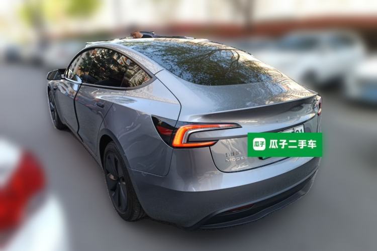 Used Tesla Model 3 2025 Rear-Wheel-Drive Version Rear Left 45 Deg