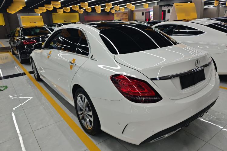 Used Mercedes-Benz C-Class 2021 C 200 L Fashion Edition Sport Version Rear Left 45 Deg