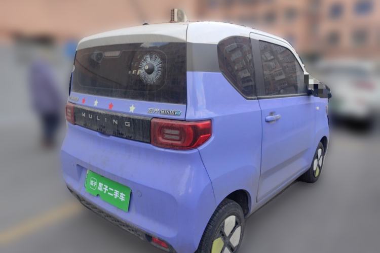 Used Wuling Hongguang MINIEV 2022 Macaron Colorful Edition Lithium Iron Phosphate Rear Right 45 Deg