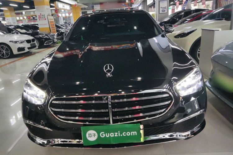 Used Mercedes-Benz E-Class New Energy 2022 E 350 e L Plug-in Hybrid Sports Sedan Front