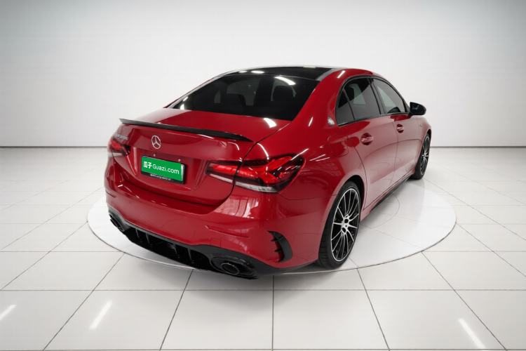 Used Mercedes-Benz A AMG 2020 AMG A 35 L 4MATIC Rear Right 45 Deg