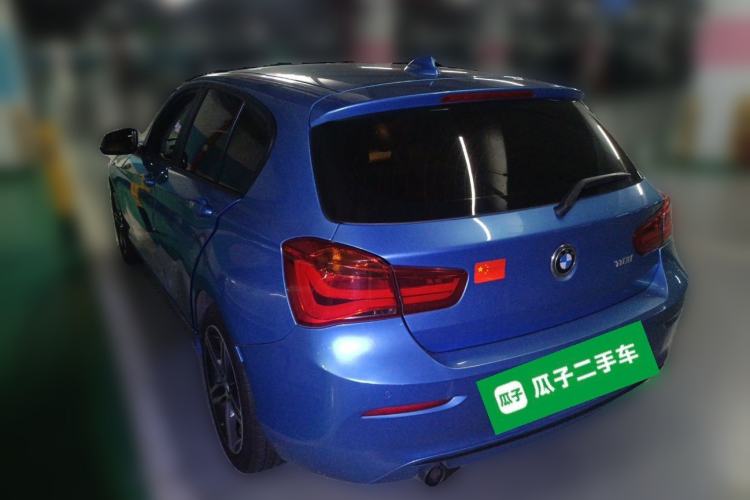 Used BMW 1 Series 2018 118i Leading Model Rear Left 45 Deg