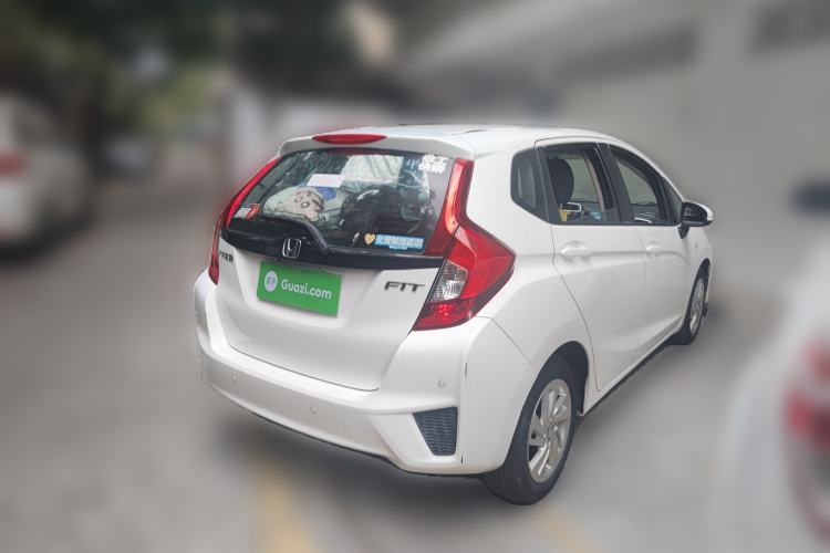 Used Honda Fit 2014 1.5L LX CVT Comfort Model Rear Right 45 Deg