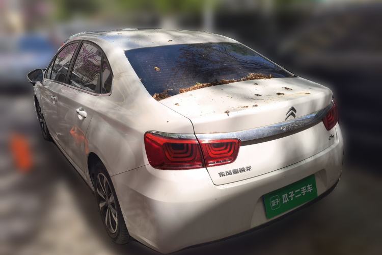 Used Citroen C4 Sega 2016 1.6L Automatic Luxury Model Rear Left 45 Deg