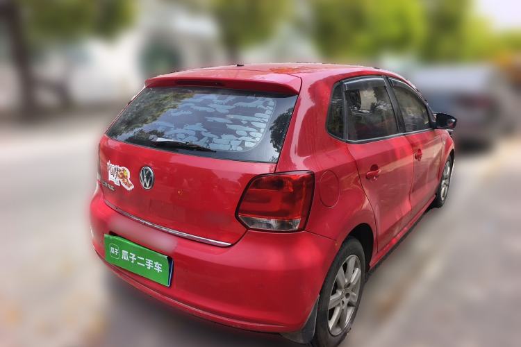 Used Volkswagen Polo 2011 1.4L Automatic ZhiCool Edition Rear Right 45 Deg