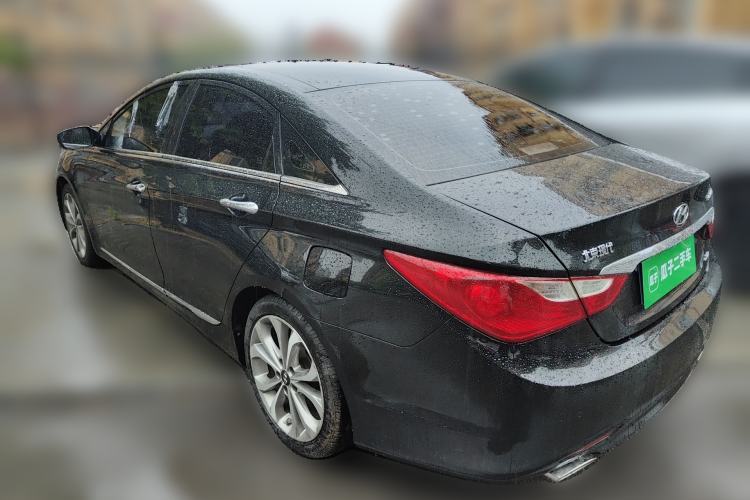 Used Hyundai Sonata 2014 2.4L Automatic Luxury Version China V Standard Rear Left 45 Deg
