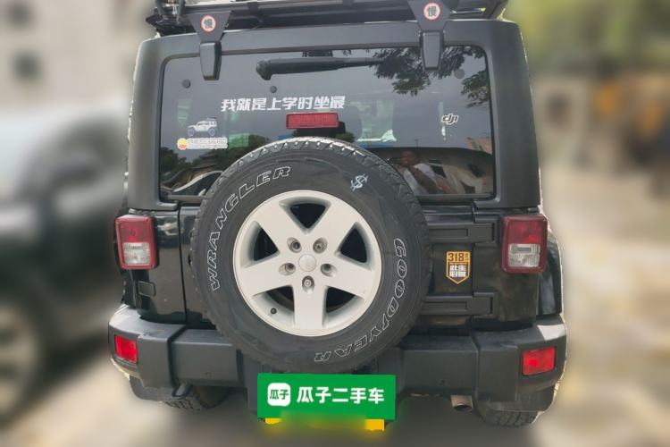 Used Jeep Wrangler 2011 3.8L Sahara Four-Door Edition Rear