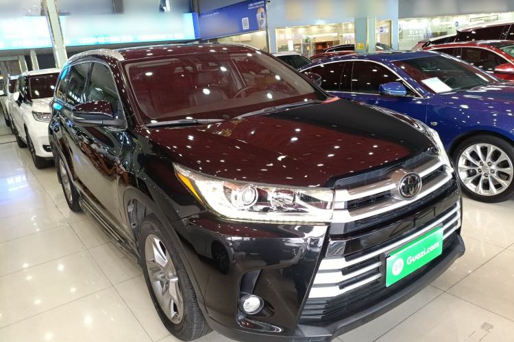 Used Toyota Highlander 2018 2.0T Four-Wheel Drive Luxury Version 7 Seats China VI Standard