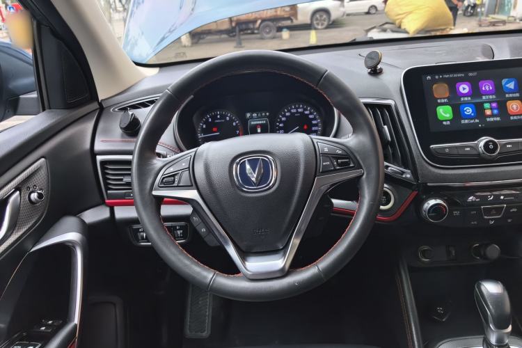 Used CHANGAN CS55 2018 1.5T Automatic Colorful Edition China V Standard Steering Wheel