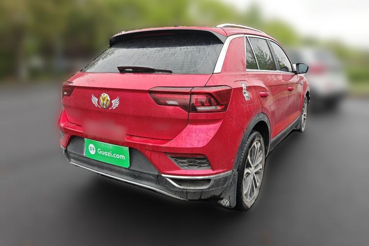 Used Volkswagen T-ROC 2018 280TSI DSG Four-Wheel Drive Luxury Version China V Emission Standard Rear Right 45 Deg