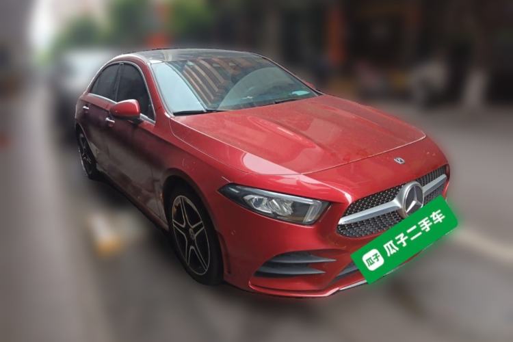 Used Mercedes-Benz A-Class 2019 A 200 L Sport Sedan First Edition Special Edition Front Right 45 Deg