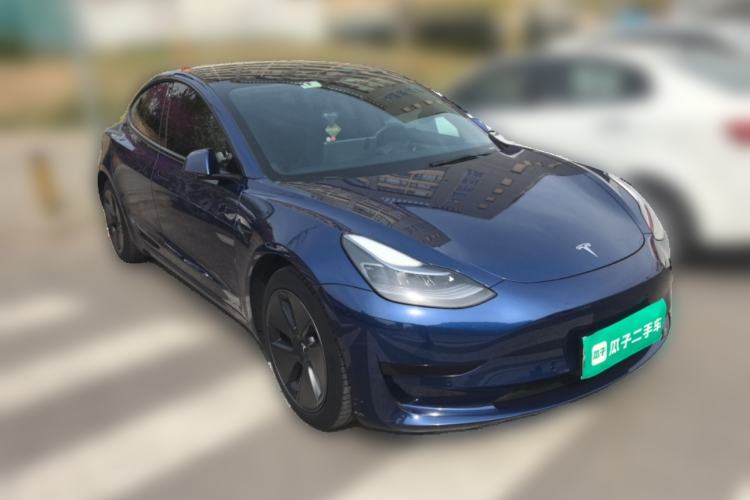 Used Tesla Model 3 2021 Standard Range Rear-Wheel Drive Upgraded Version 3D6 Front Right 45 Deg