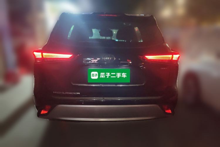 Used Toyota Highlander 2024 2.5L Smart Electric Hybrid Dual-Motor Two-Wheel-Drive Elite Edition 5 Seats Rear