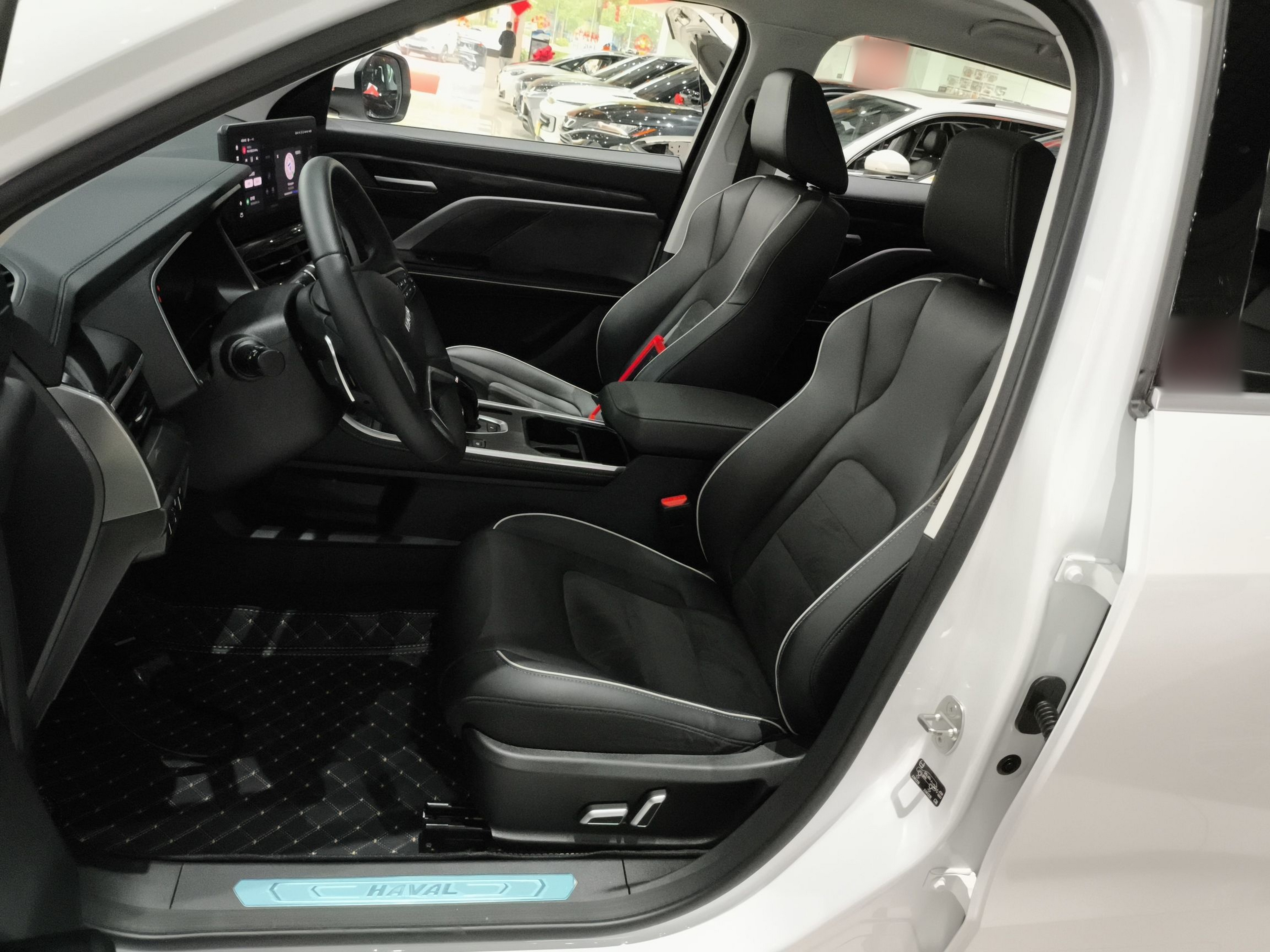 Avant de la voiture