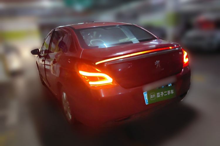 Used Peugeot 308 2014 Enjoyment Edition Classic 1.6L Automatic Fashion Model Rear Left 45 Deg