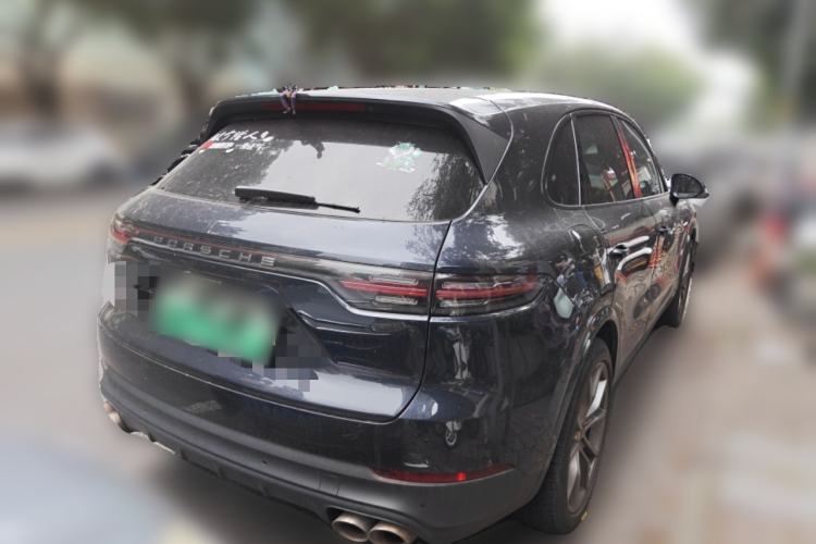 Used Porsche Cayenne E-Hybrid 2021 Cayenne E-Hybrid 2.0T Rear Right 45 Deg