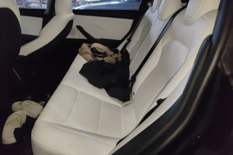 Used Tesla Model 3 2025 Model Revised Long-Range Rear-Wheel-Drive Version Left Rear Seat