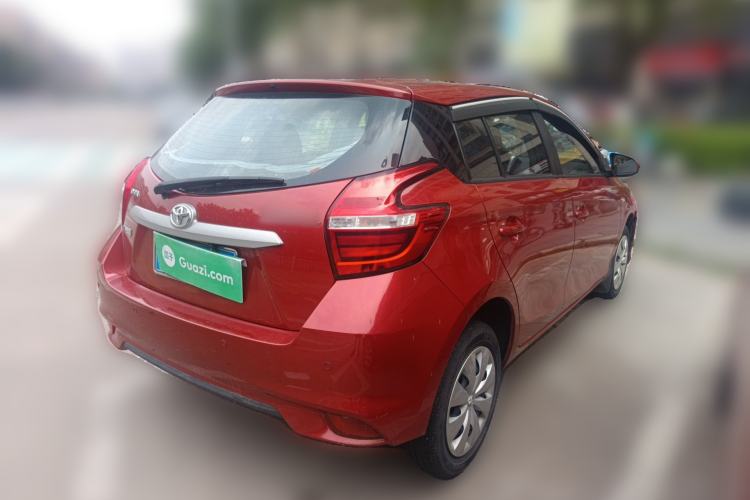 Used Toyota YARiS L Zhi Xuan 2019 1.5E CVT Dynamic Edition China VI compliant Rear Right 45 Deg