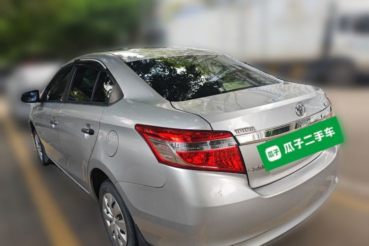 Used Toyota Vios 2014 1.3L Manual Value Edition Rear Left 45 Deg