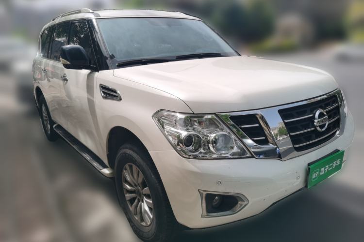 Used Nissan Patrol 2019 Y62 4.0L SE-T1 Middle East Front Right 45 Deg