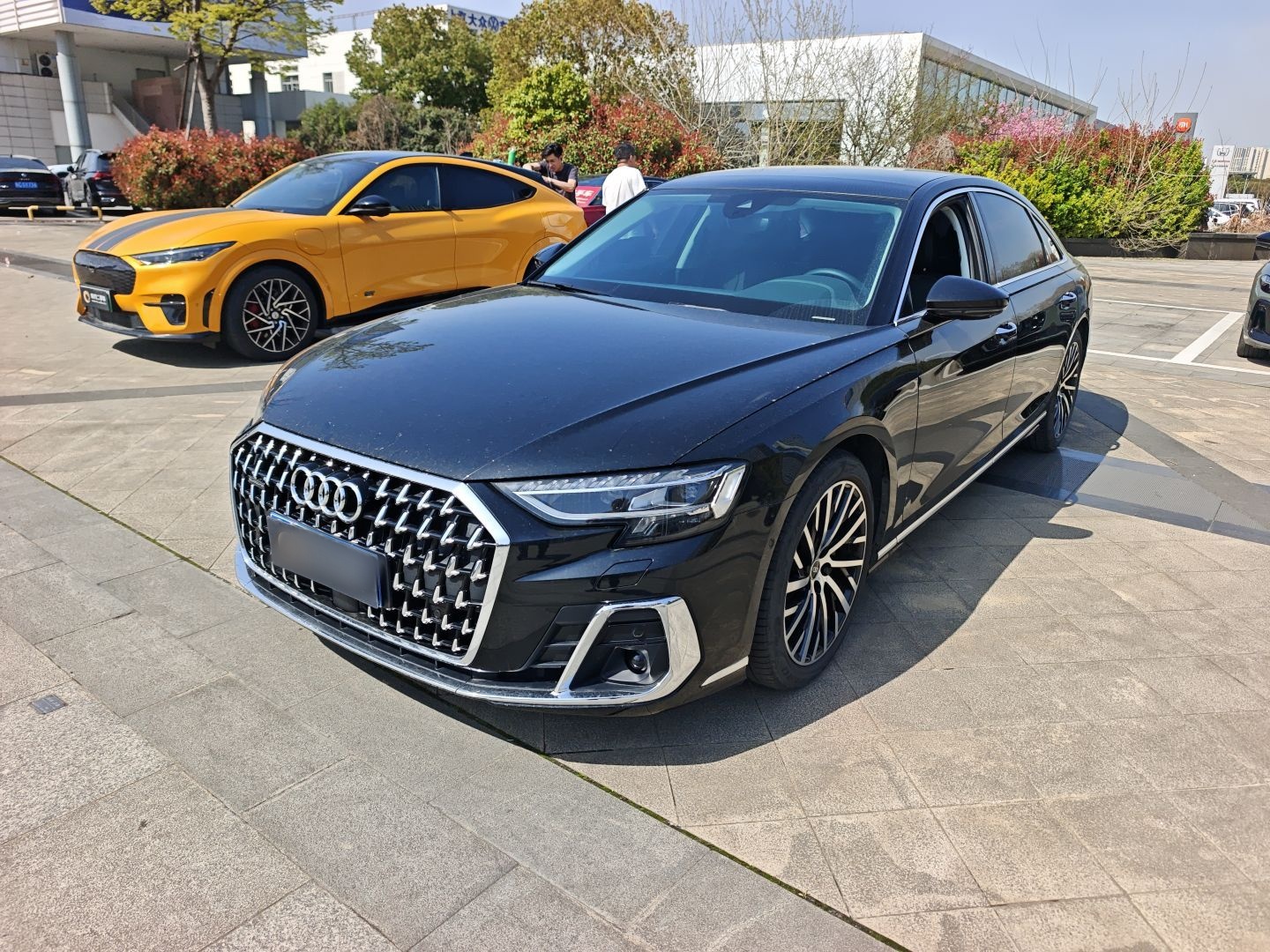 تحت مقدمة السيارة