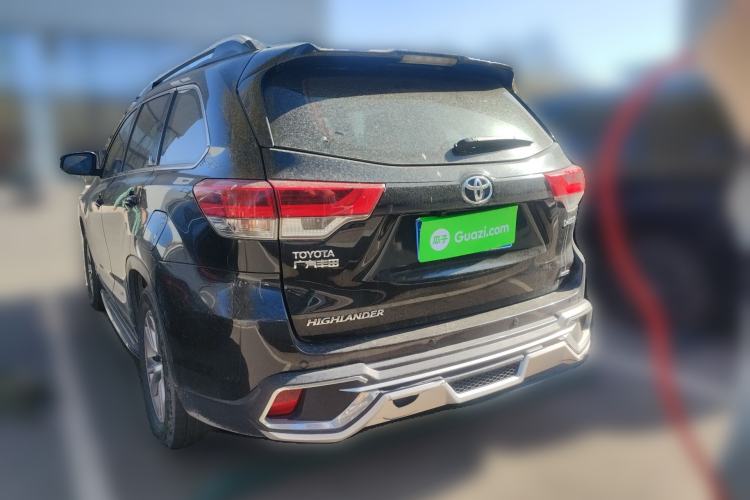Used Toyota Highlander 2018 2.0T Four-Wheel Drive Elite Edition 7 Seats China V Standard Rear Left 45 Deg