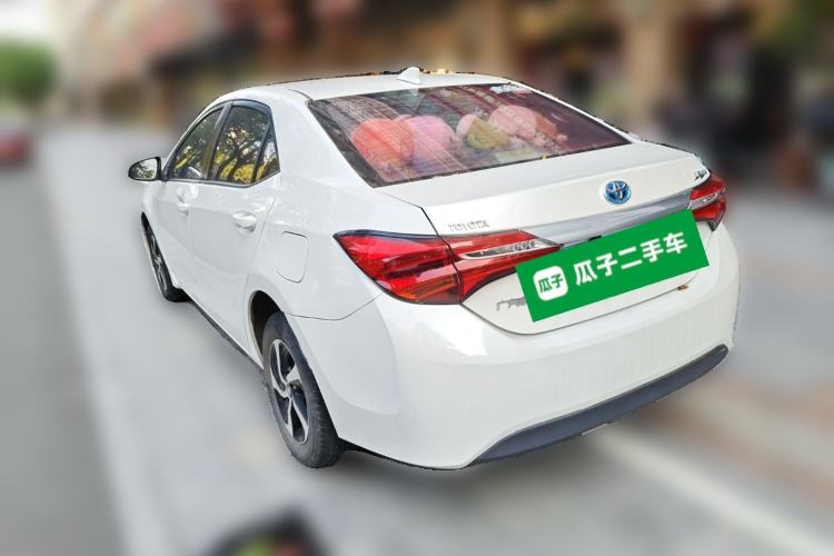 Used Toyota Levin 2017 Revised Dual-Engine 1.8H GS E-CVT Elite Sunroof Version China V Standard Rear Left 45 Deg