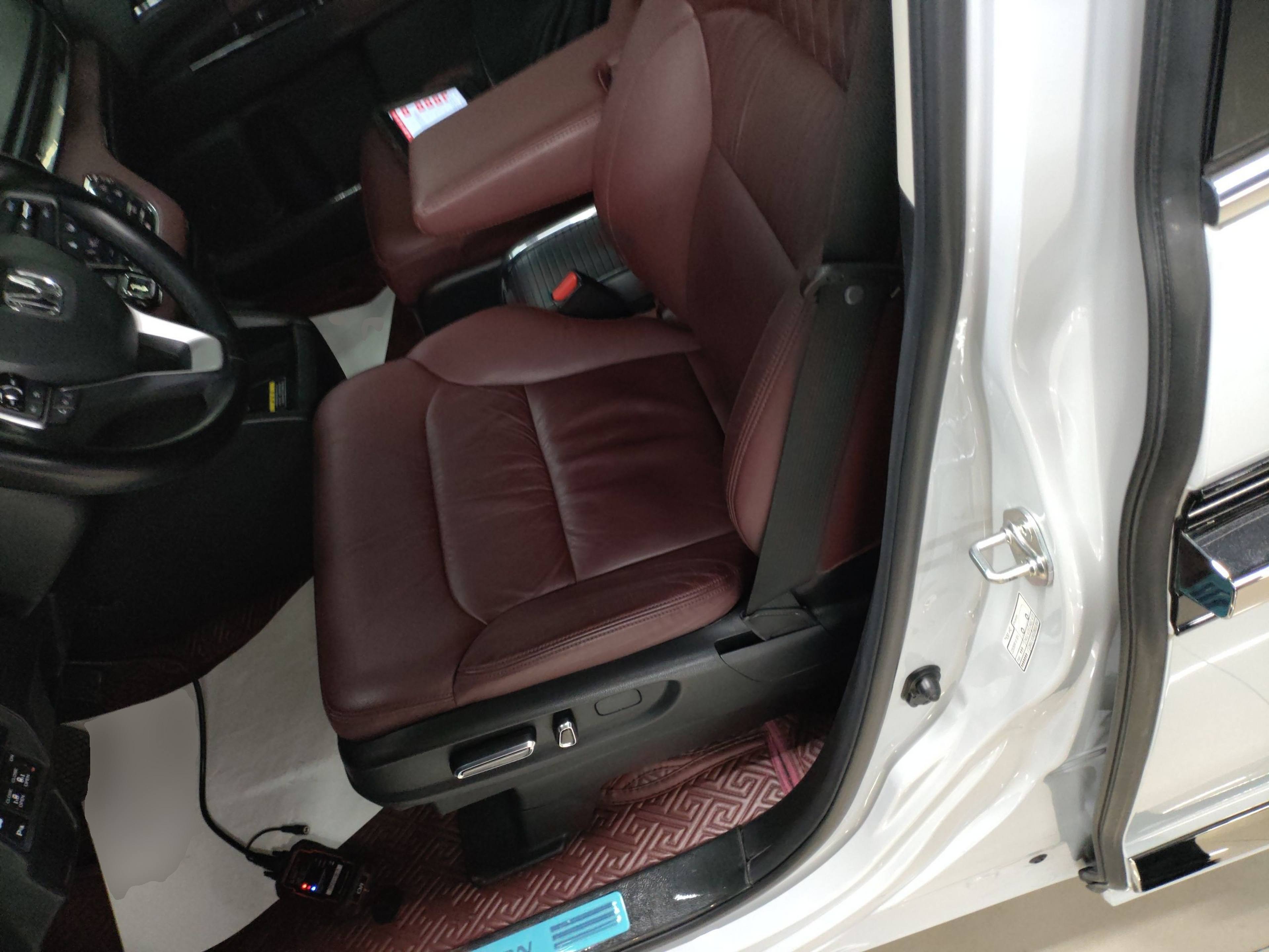 Avant de la voiture