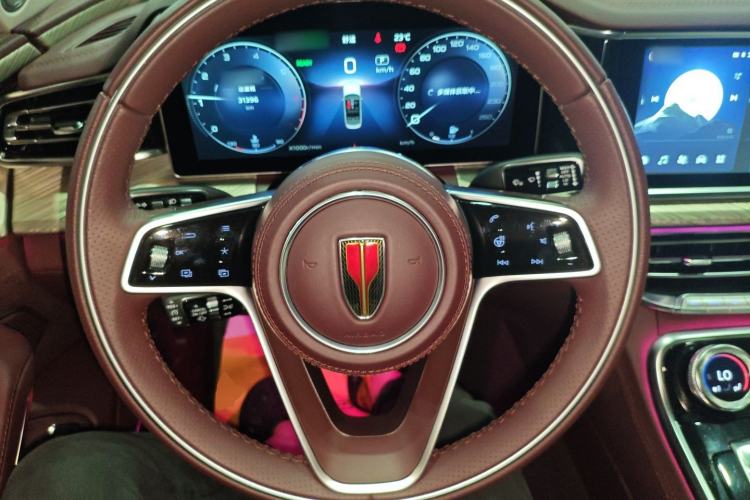 Used Hongqi H9 2022 2.0T Smart Connect Flagship Edition Steering Wheel