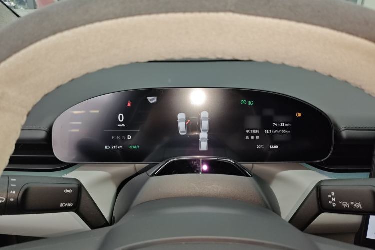 Used Zeekr 007 2025 Long-Range Rear-Wheel-Drive Intelligent Driving Version 100 kWh Instrument Cluster