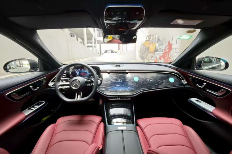 Used Mercedes-Benz E-Class New Energy 2024 E 350 e L Plug-in Hybrid Sports Sedan
