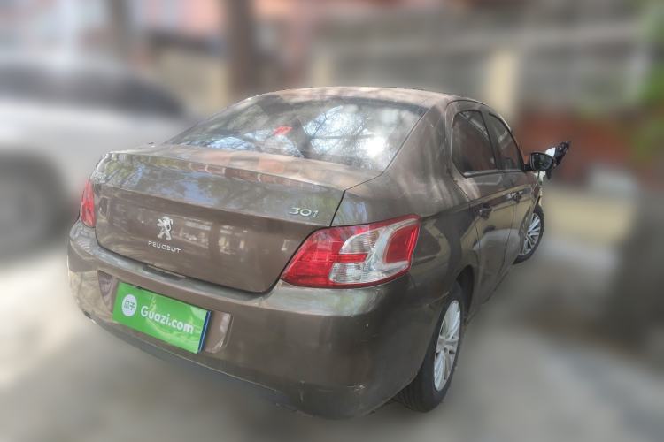Used Peugeot 301 2014 1.6L Manual Comfort Edition Rear Right 45 Deg