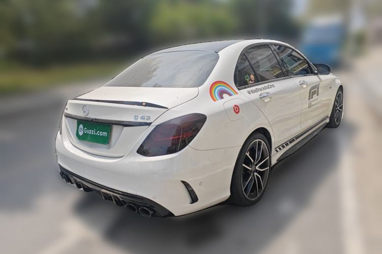 Used Mercedes-Benz C-Class AMG 2019 AMG C 43 4MATIC Rear Right 45 Deg