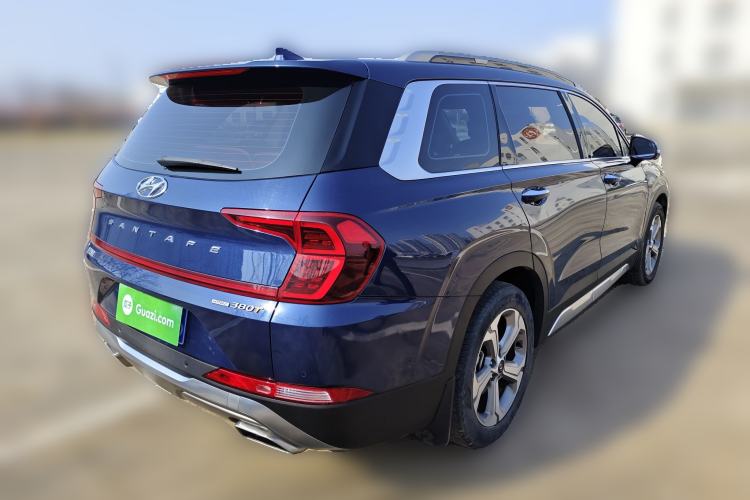 Used Hyundai Santa Fe 2019 380 TGDi TOP Automatic All-Wheel Drive Flagship (HTRAC) China V Standard Rear Right 45 Deg