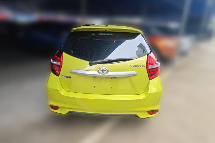 Used Toyota YARiS L Zhi Xuan 2017 1.5G CVT JingSu Model with Upgraded Sunroof Rear
