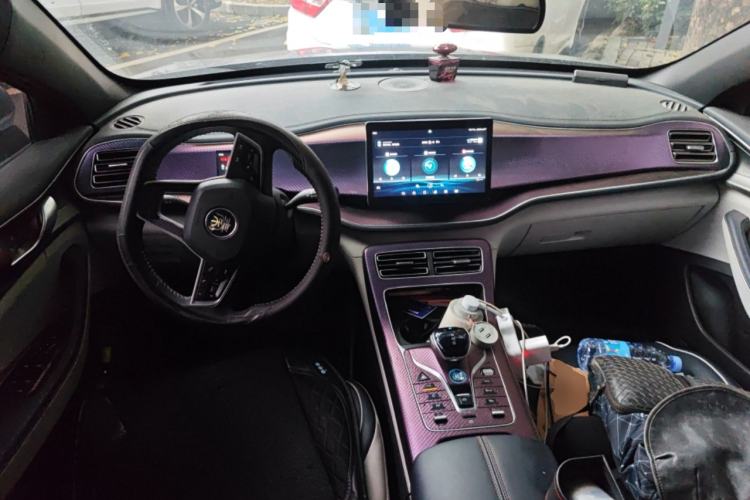 Used BYD Qin PLUS 2021 DM-i 55KM Flagship Model Center Console