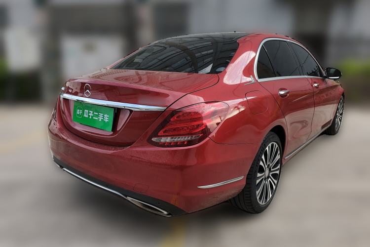 Used Mercedes-Benz C-Class 2015 C 200 L 4MATIC Rear Right 45 Deg