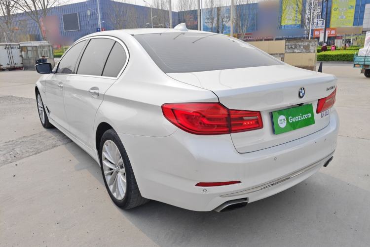 Used BMW 5 Series 2018 Revised Version 530Li Leading Edition Luxury Package Rear Left 45 Deg
