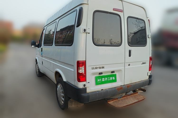 Used JMC Transit 2019 2.8T Commercial Version Short Wheelbase Mid-Roof 6-Seater China VI JX493 Rear Left 45 Deg