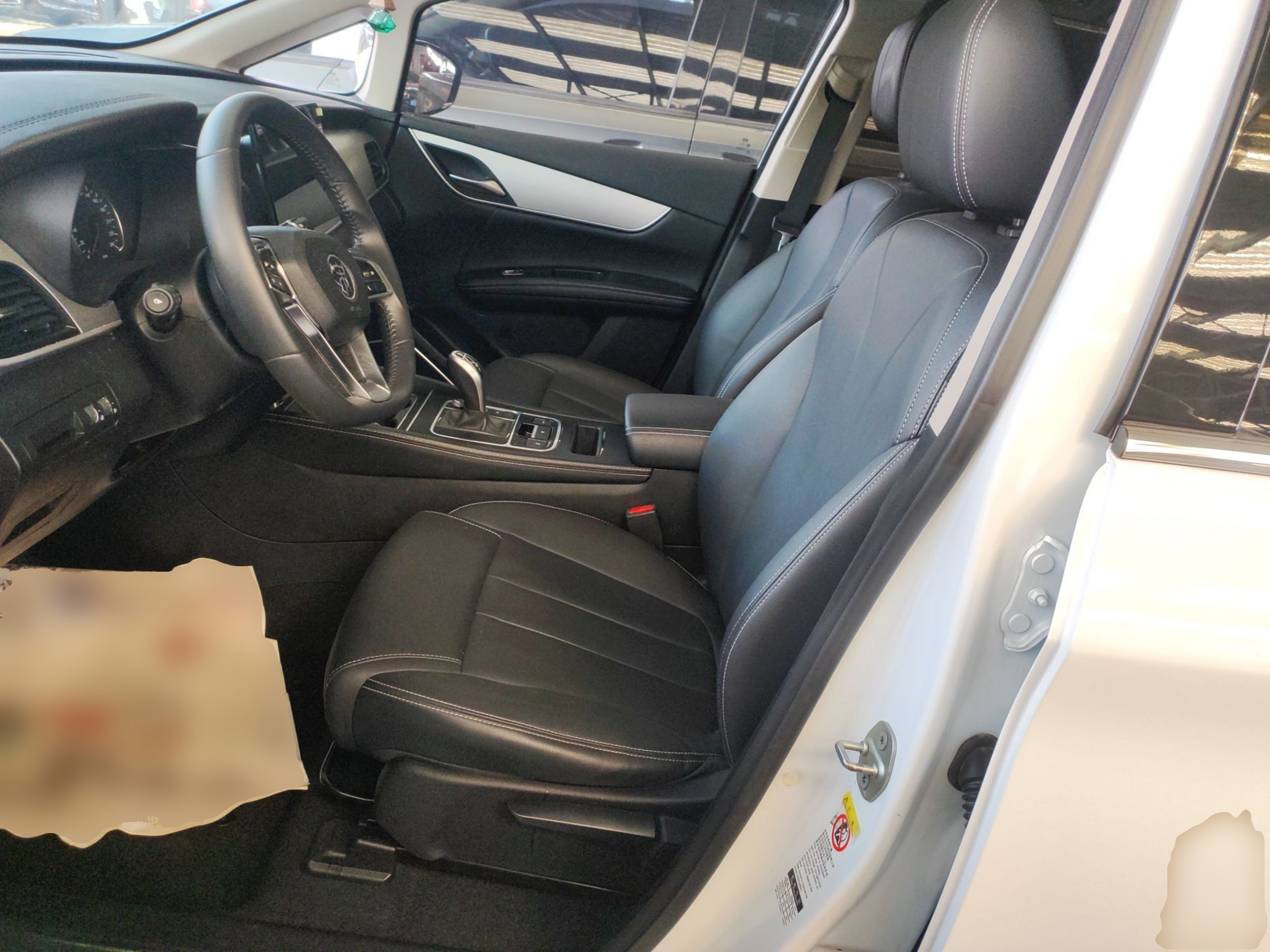 Avant de la voiture