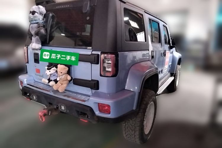 Used BAIC Off-Road BJ40 2023 2.0T Automatic Four-Wheel Drive Urban Hunter Edition Chivalrous Type Rear Right 45 Deg