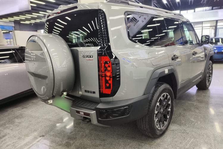 Used Jetour Zongheng G700 Trailblazer 2025 Model Xiangjing Edition 5-seater Rear Right 45 Deg