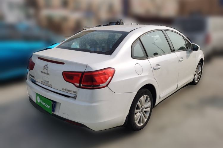 Used Citroen C-Quatre 2013 Sedan 1.6L Manual - Prestige Model Rear Right 45 Deg