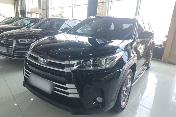 Used Toyota Highlander 2018 2.0T Four-Wheel Drive Luxury Version 7 Seats China VI Standard